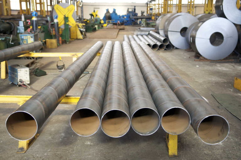 Pinturas de tubos helicoidais